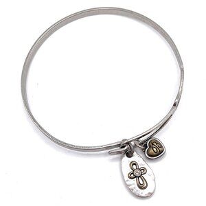 Brighton Cross Charm Bangle Bracelet - 3663